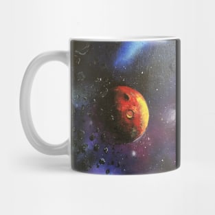 Contrasting Colours of Space Mug